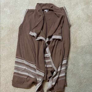 Attitudes by Renee Brown Open Front Cardigan